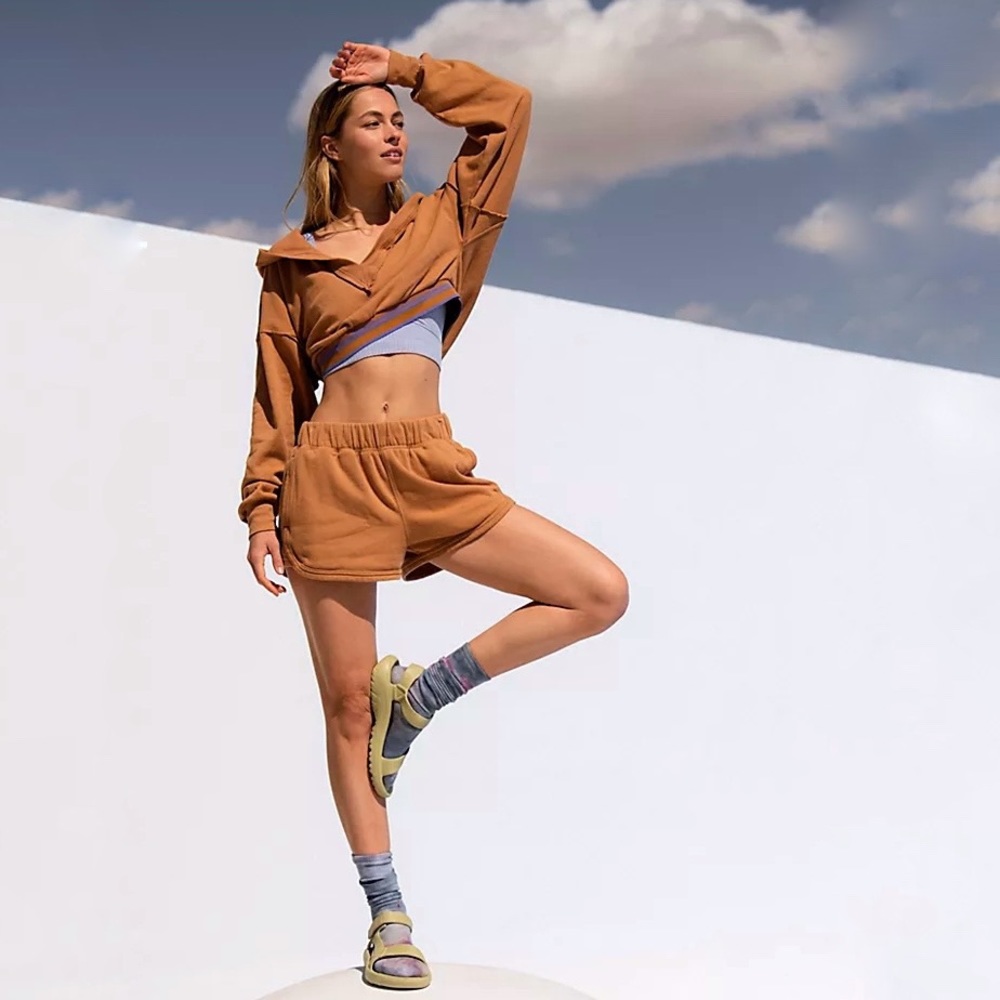 Free People Movement | Grand Slam Cropโ Hoodie Size S